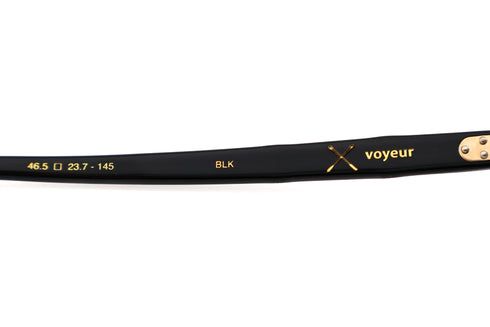 voyeur col.Black